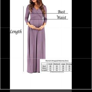 Maternity long dress